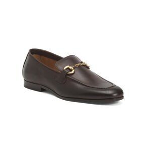 ACE MARKS Brown Made In Portugal Mens Leather Antonio Bit Loafers